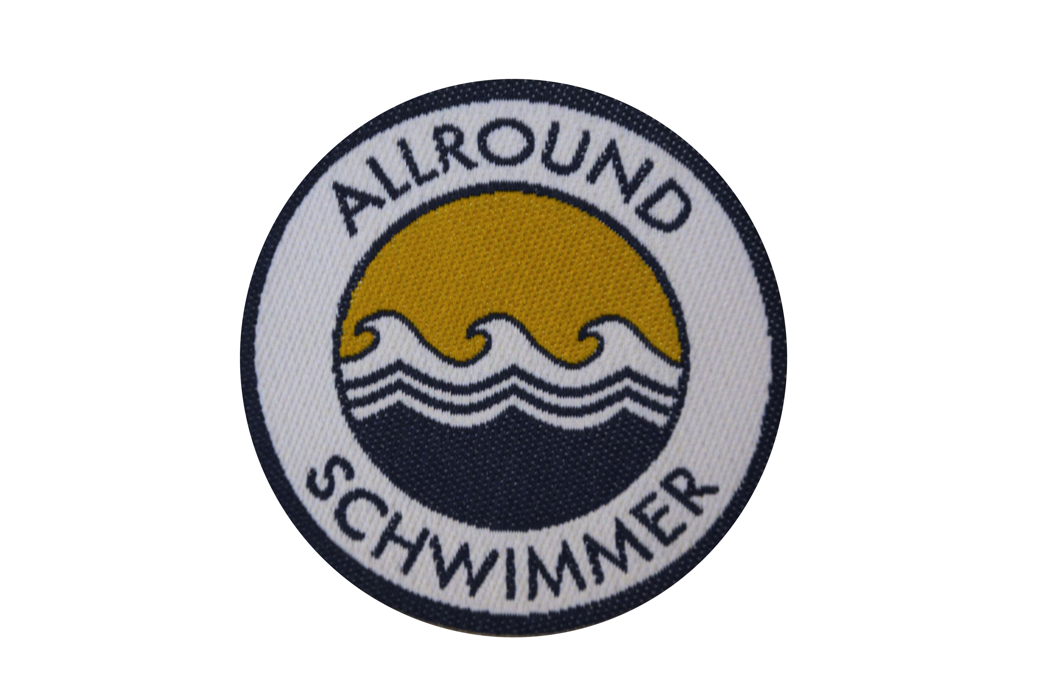 Allroundschwimmer Stoffabzeichen klein 43mm